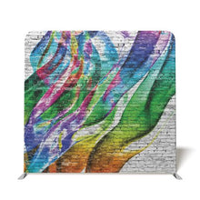 Load image into Gallery viewer, Tapestry : Brick Wall with colour stripes (150×200cm)
