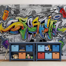 Load image into Gallery viewer, Tapestry : Graffiti 2 (130×150 / 150×200 / 180×230 / 230×300cm)
